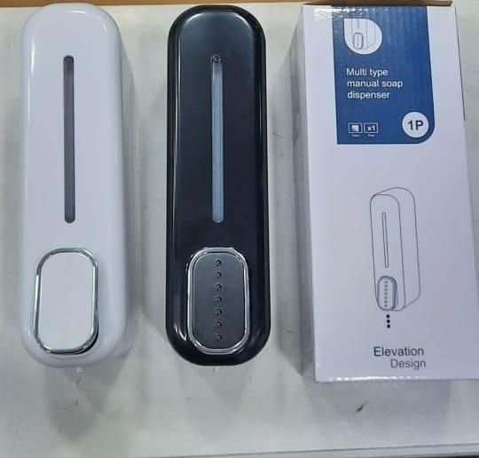 Press Wall-Mounted Dispenser Soap Manual.