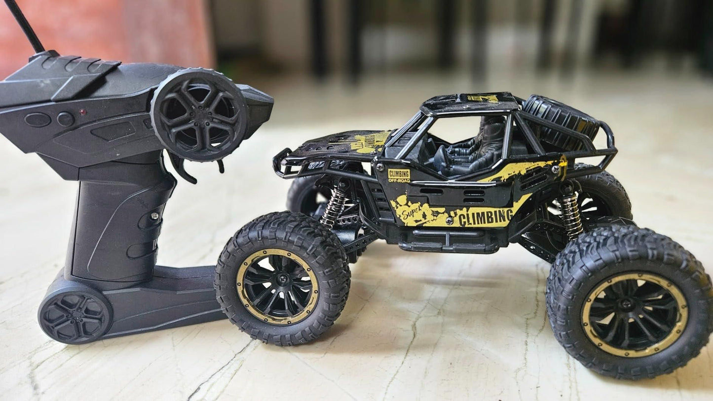 Remote Controlled Rock Crawler Monster Truck Toy Vehicle for Kids..