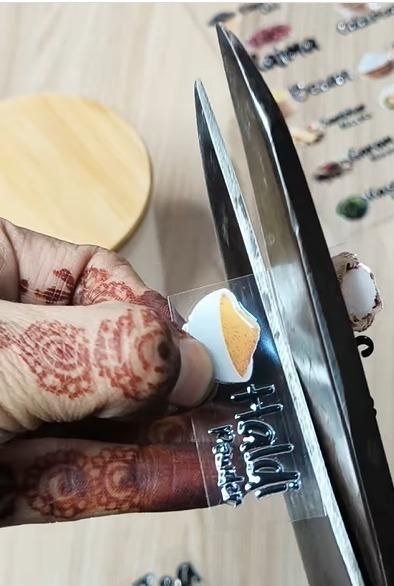 3D Waterproof Kitchen Spice Jar Label Stickers (Pack of 1 - 60 Stickers).