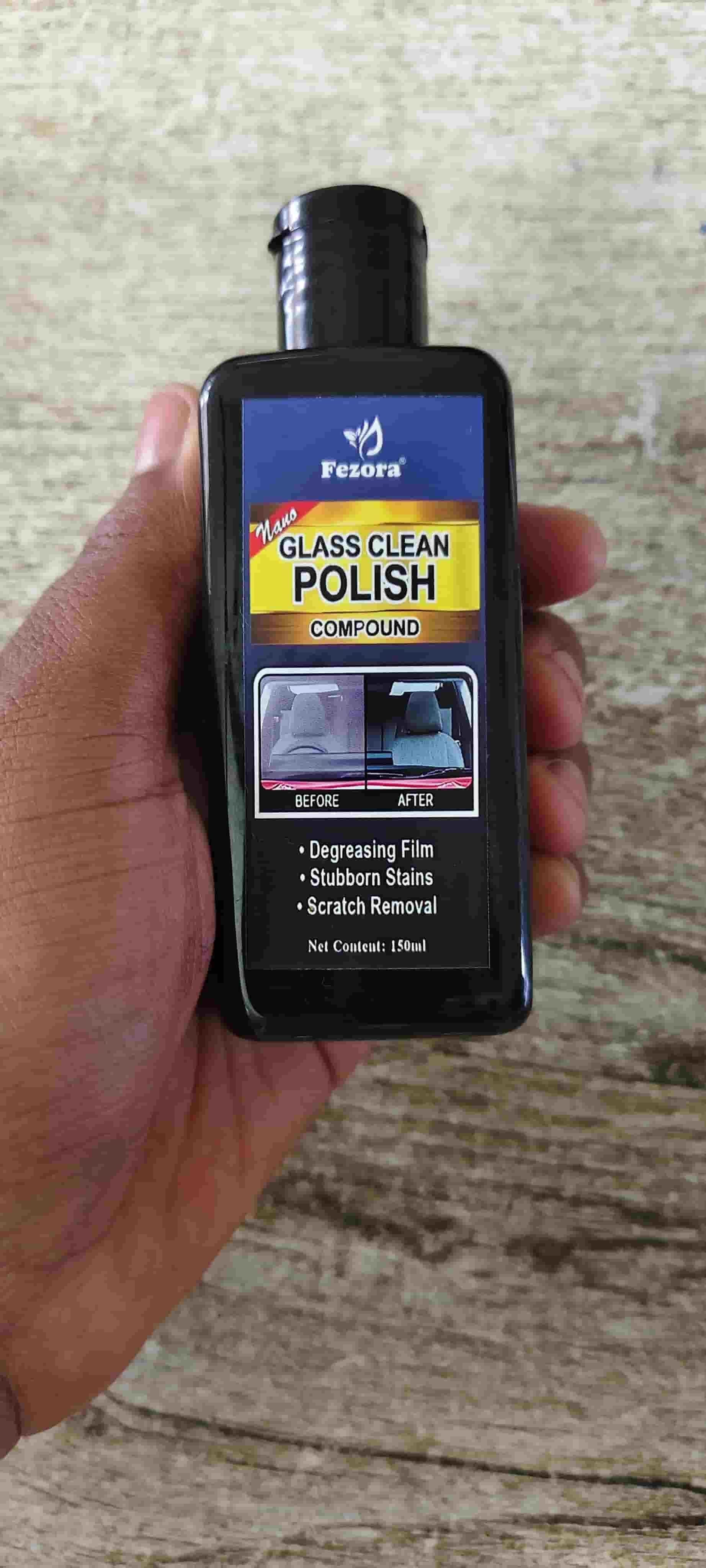 Glass Clean Polish Compound 150ml.