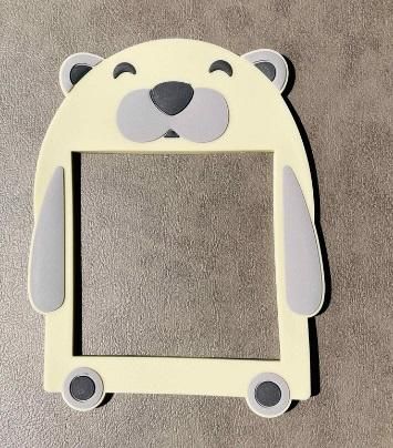 Cute Cartoon Power Socket Stickers Assorted Color (Pack of 2).