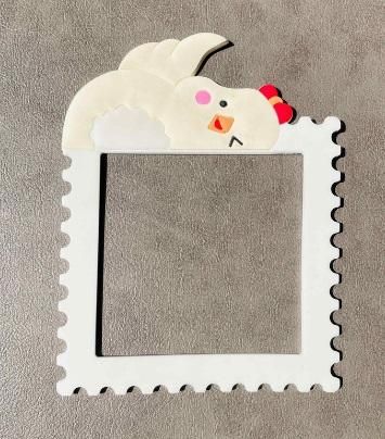 Cute Cartoon Power Socket Stickers Assorted Color (Pack of 2).